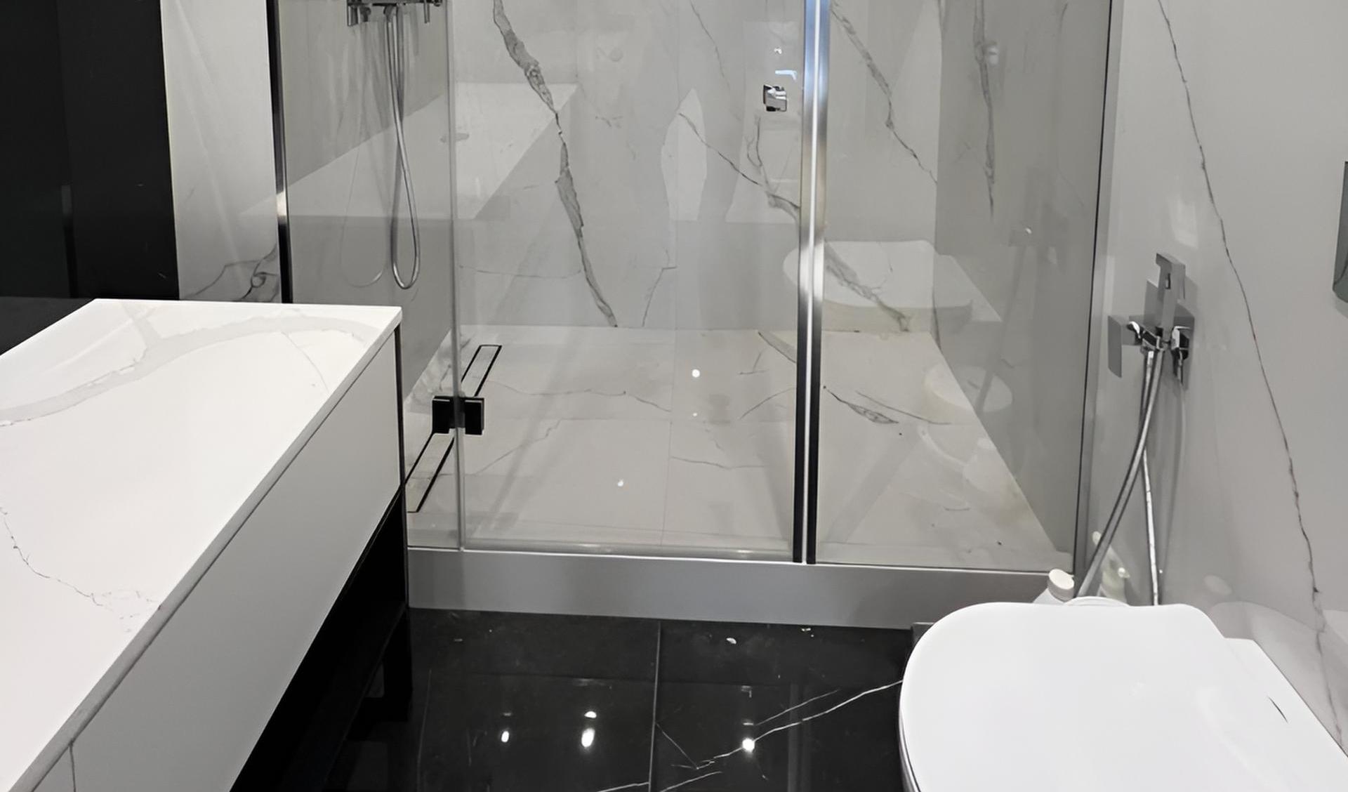 Душевое ограждение в ЖК «Дворянский»